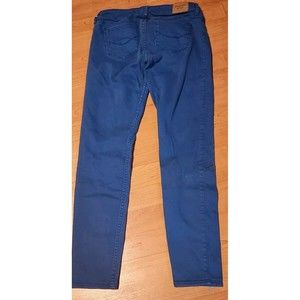 Abercrombie Fitch  Women  Size 4 Blue  Waist 27 X 29  Super Skinny Ankle Midrise